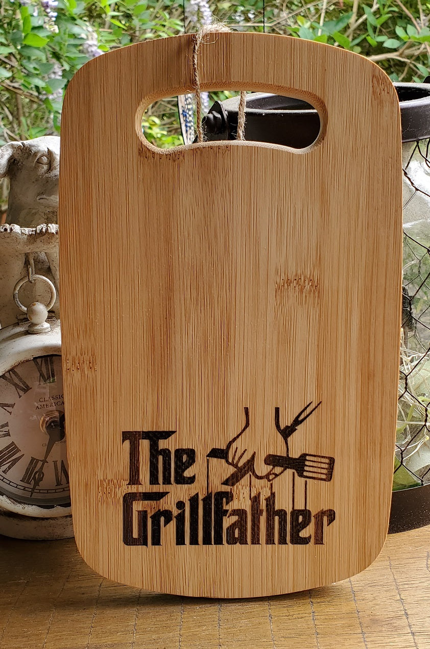 The Grillfather Cutting Serving Board Bamboo