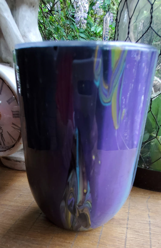 Purple Pucci Pour Wine/Coffee Tumbler
